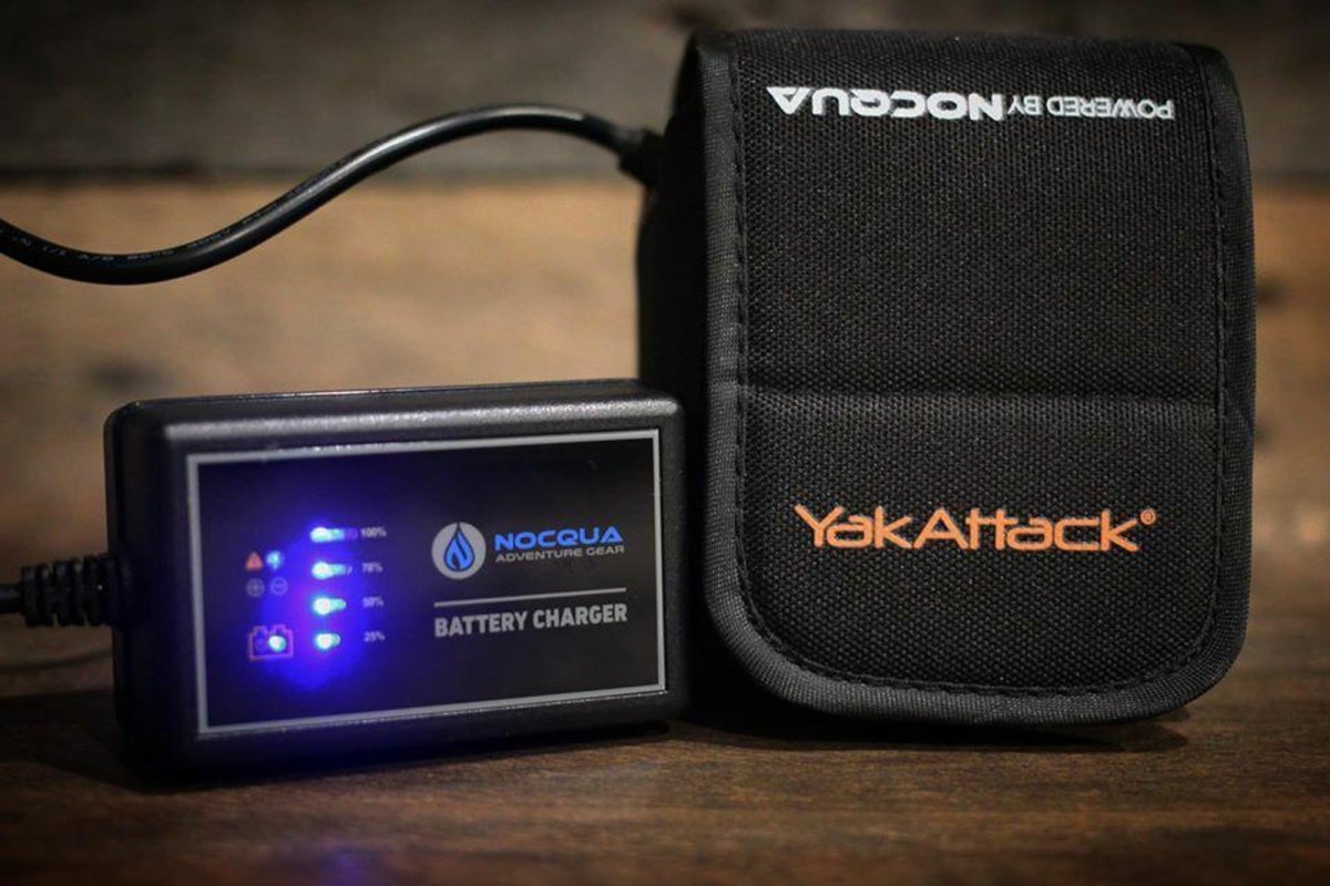 Yakattack 10Ah Battery Power Kit, Lithium-Ionen-Akkupack mit Ladegerät - 11
