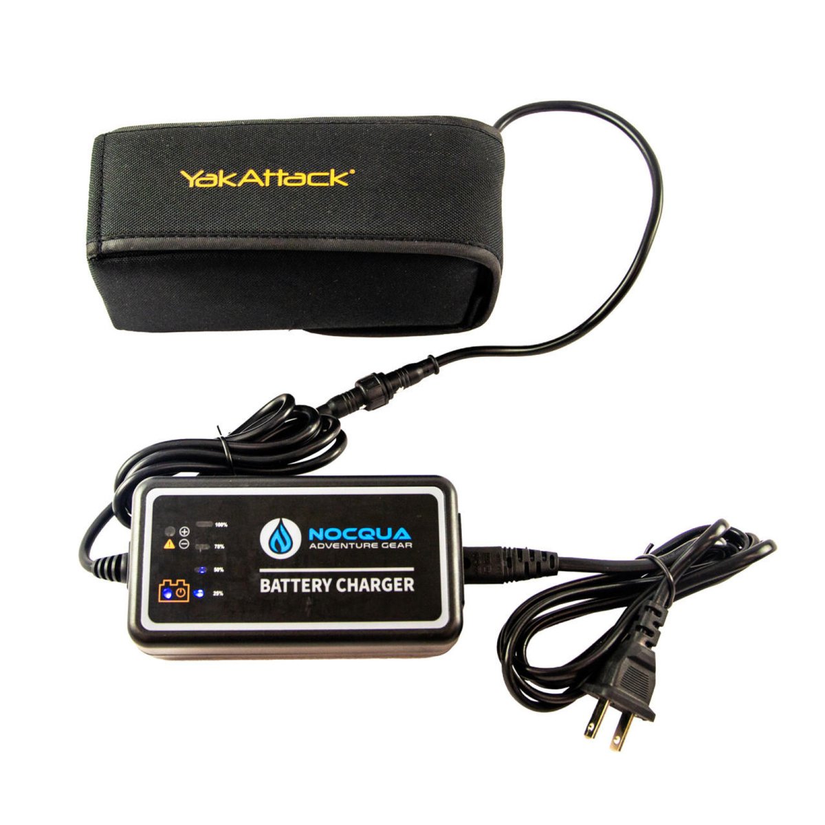Yakattack 20Ah Battery Power Kit, Lithium-Ionen-Akkupack mit Ladegerät - 8