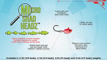ZMAN Micro Shad HeadZ - 4 Pack