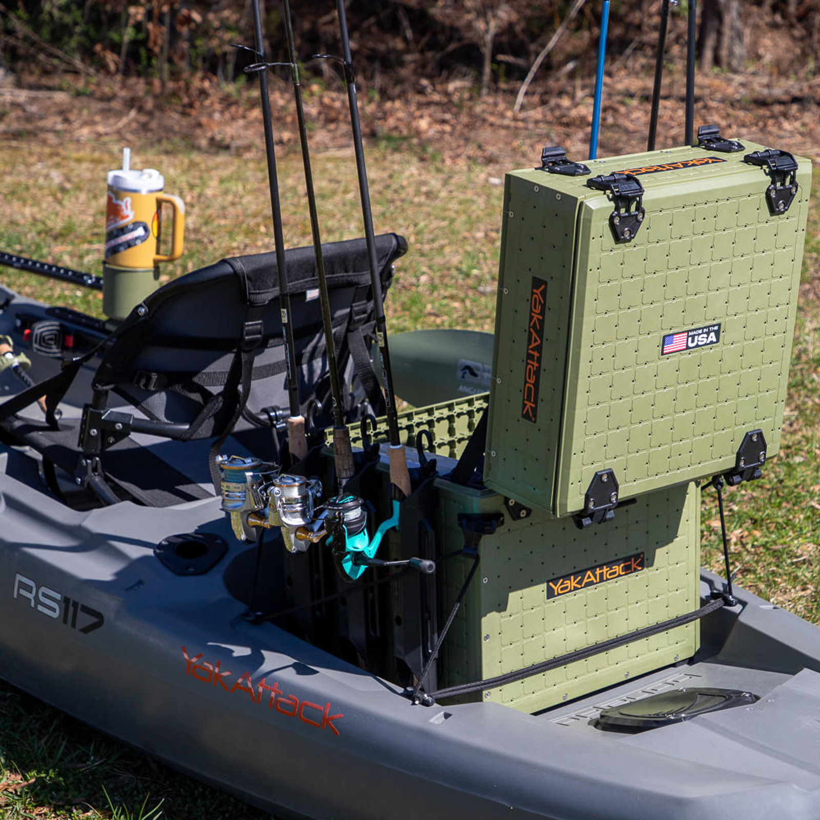 16x16 ShortStak Upgrade Kit for BlackPak Pro, Olive Green - 8