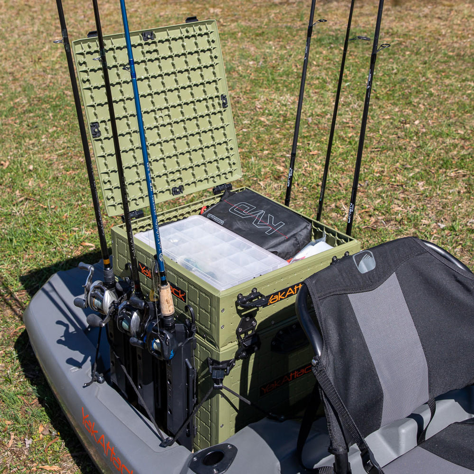 16x16 ShortStak Upgrade Kit for BlackPak Pro, Olive Green - 2