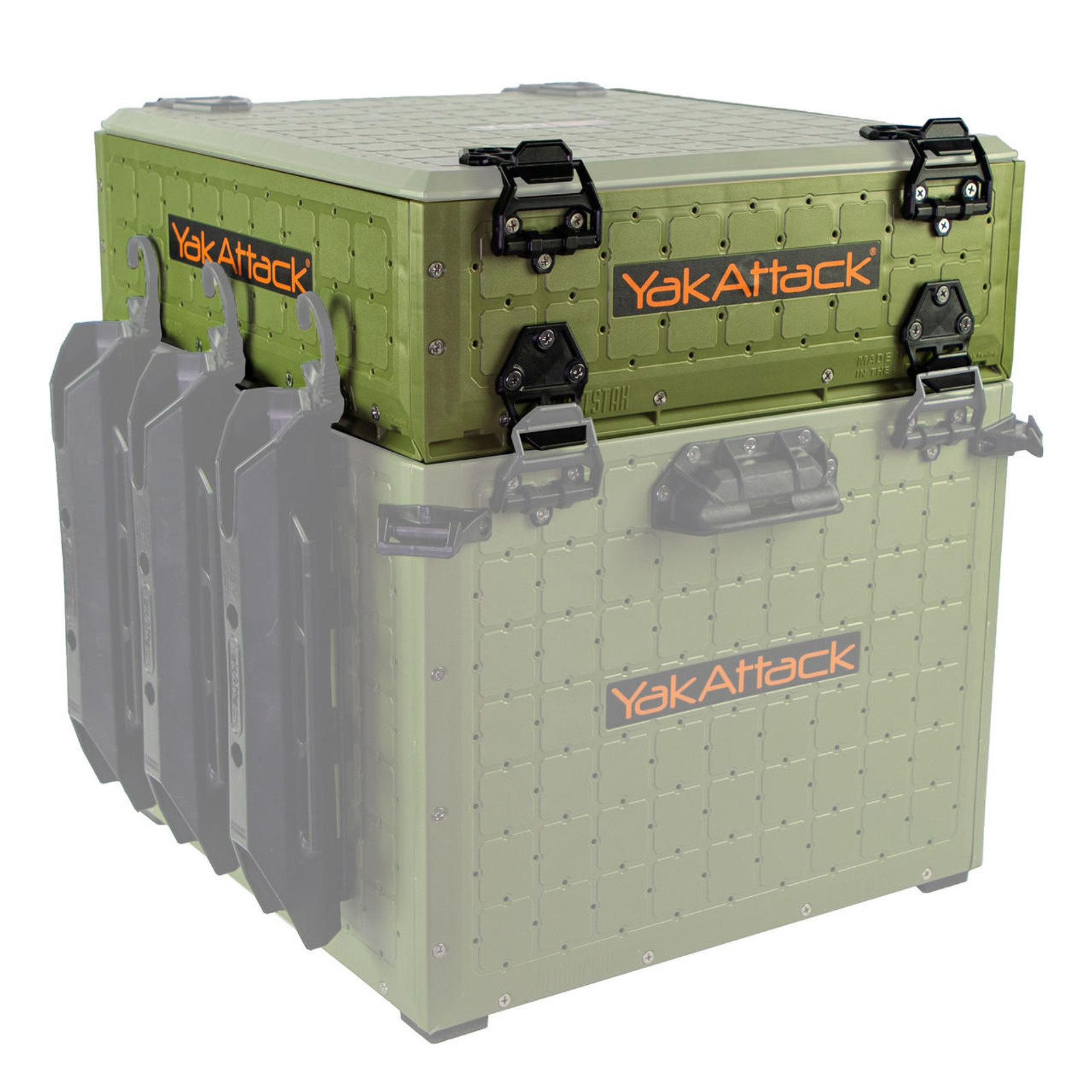 16x16 ShortStak Upgrade Kit for BlackPak Pro, Olive Green - 4