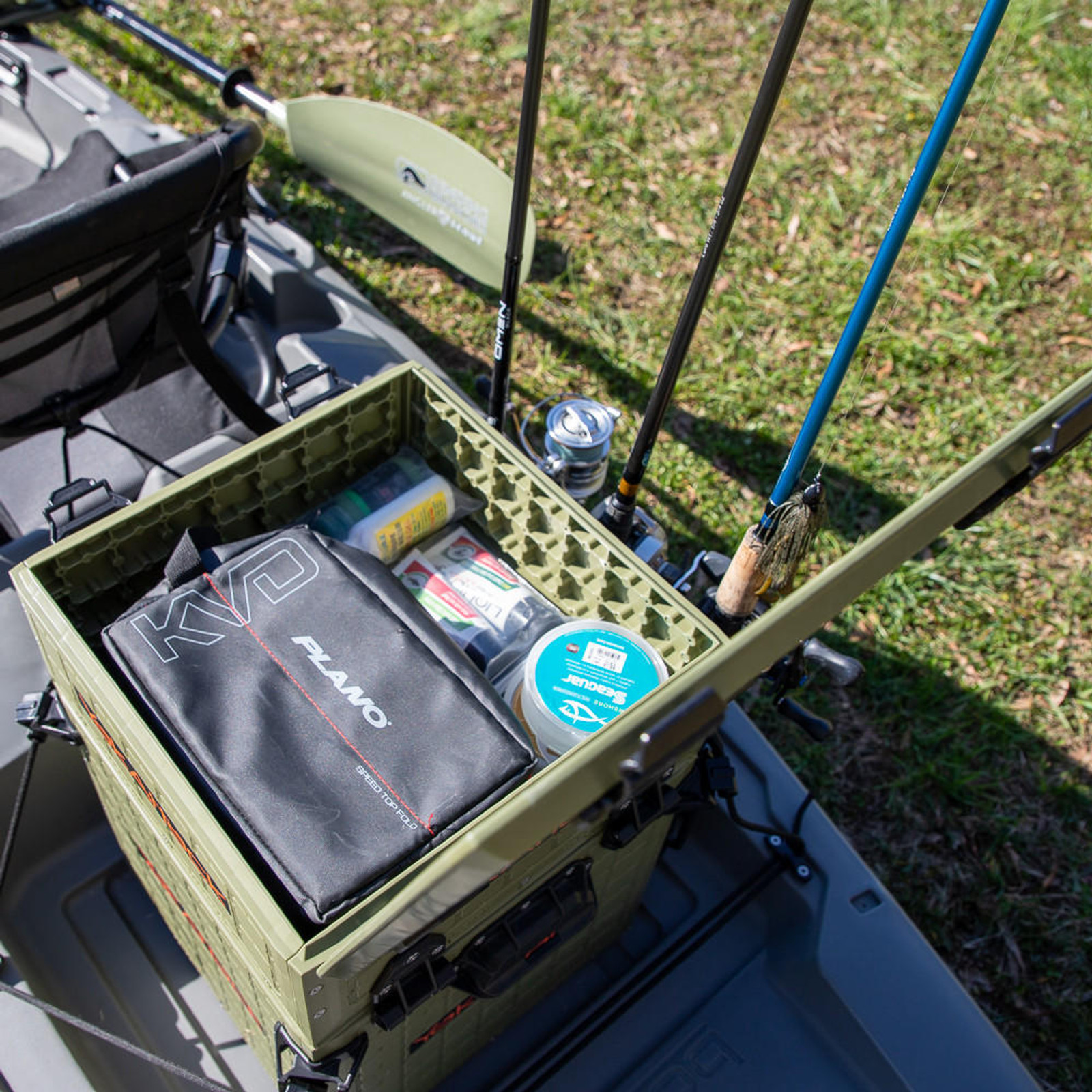 13x13 ShortStak Upgrade Kit for BlackPak Pro, Olive Green - 5