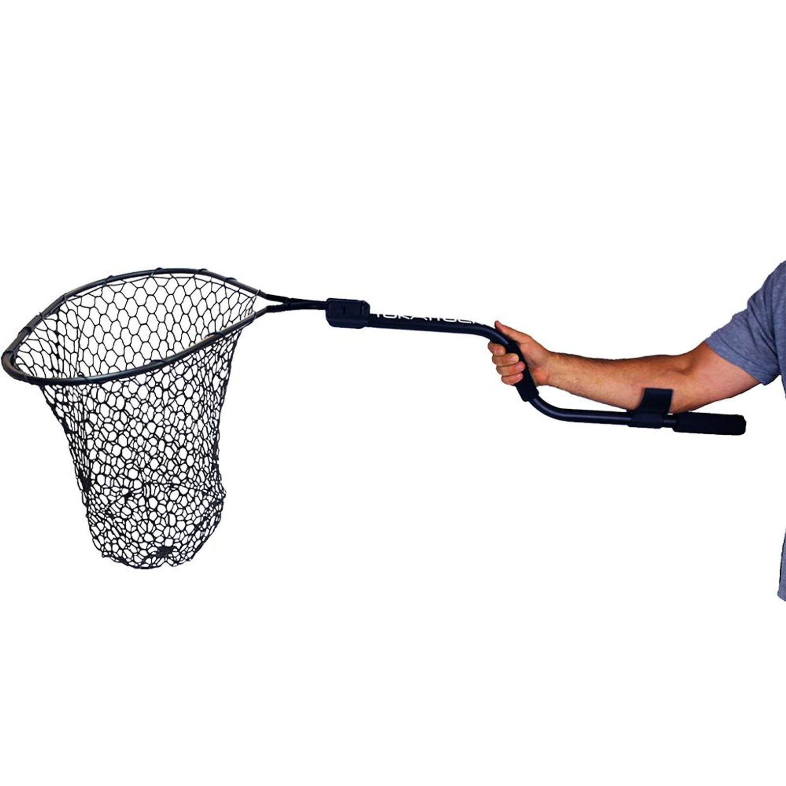 Yakattack Leverage Landing Net®, 20tum x 21tum Hoop with Foam Extension - 8