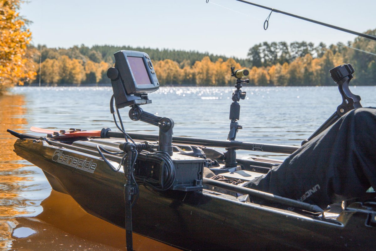 Yakattack CellBlok, track mounted,7.2Ah and 9Ah batteries, box & Hardware - 5