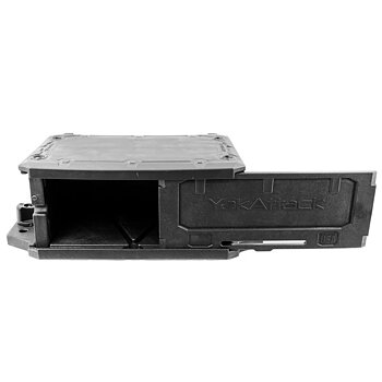 Yakattack CellBlok, track mounted,7.2Ah and 9Ah batteries, box & Hardware