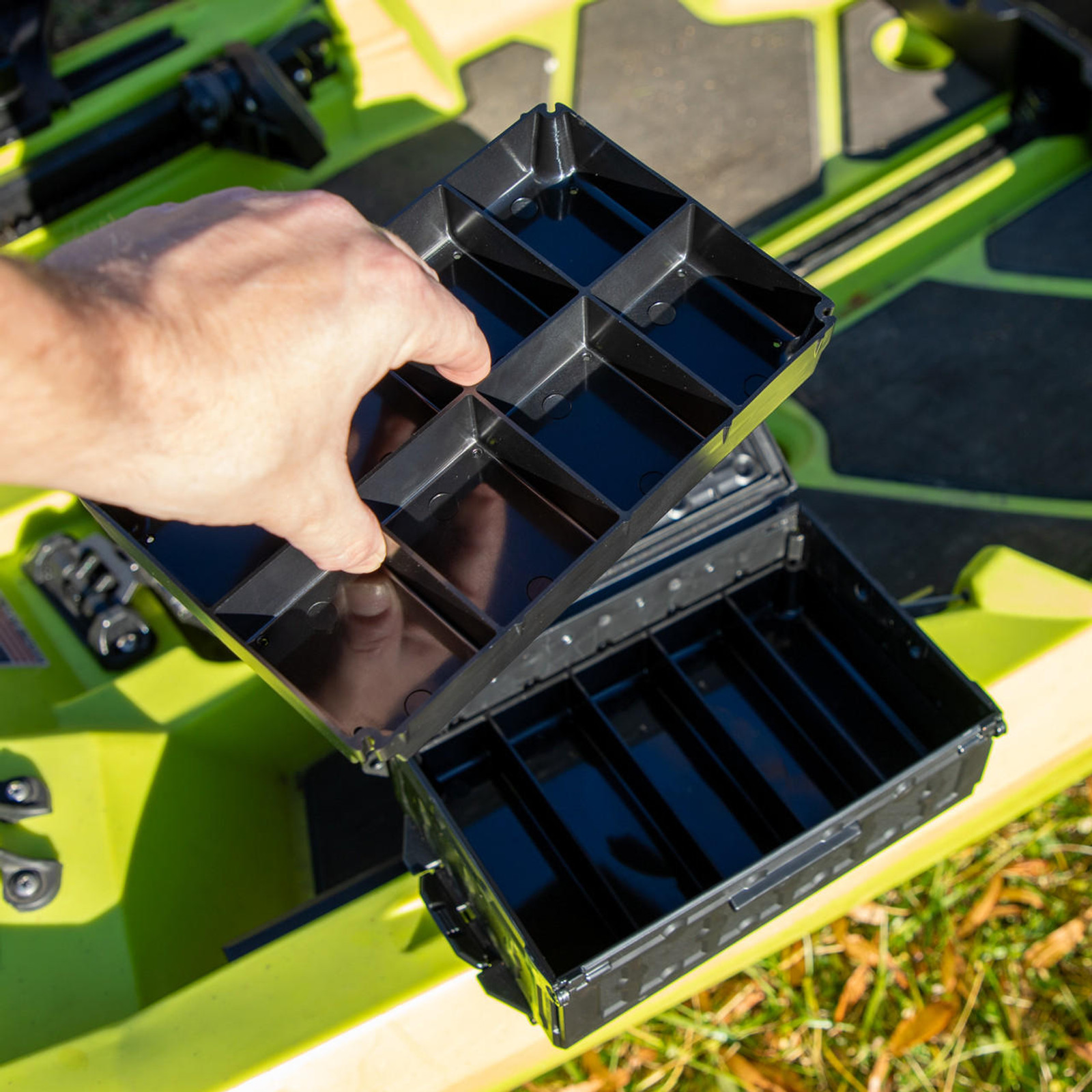TracPak Combo Kit, Two Boxes, Track Mount, Handle, and 3 Trays - 17