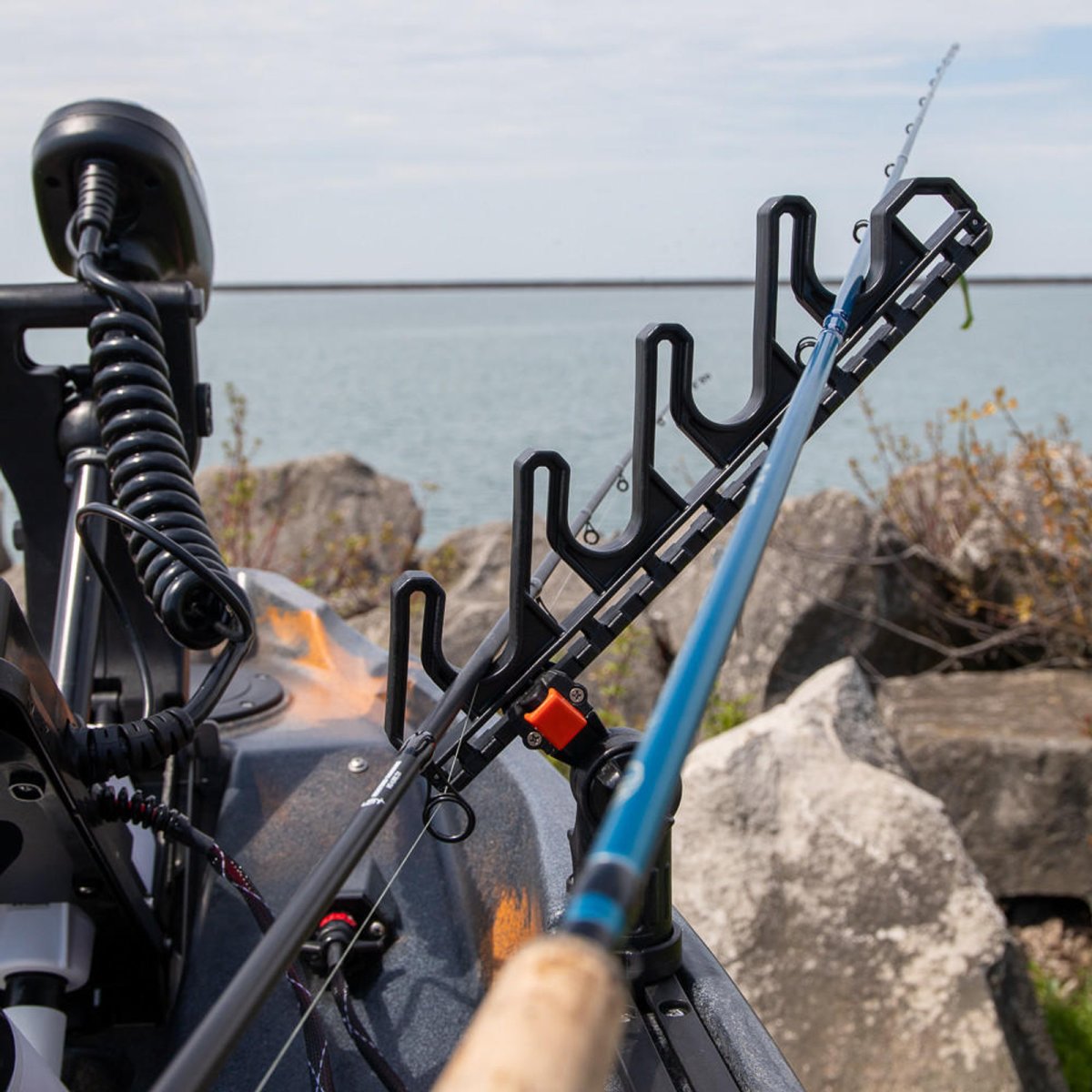 Yakattack CenterStage Rod Stager includes 1 ClickTrac Bullwinkle, LNL Mount - 11