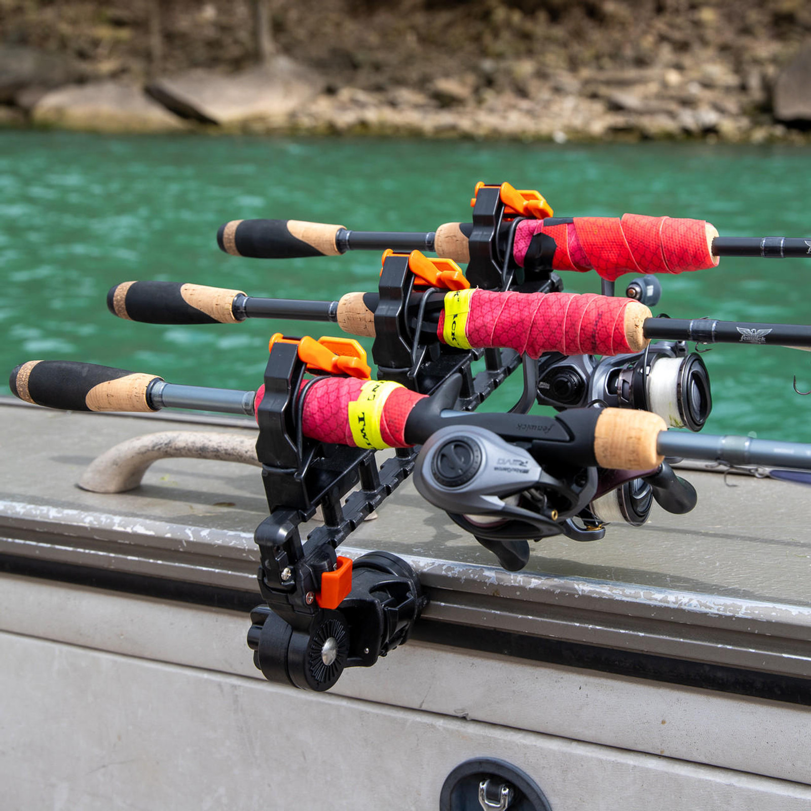 Yakattack SideStage Pro Rod Rack with TurnKey Adapters - 3