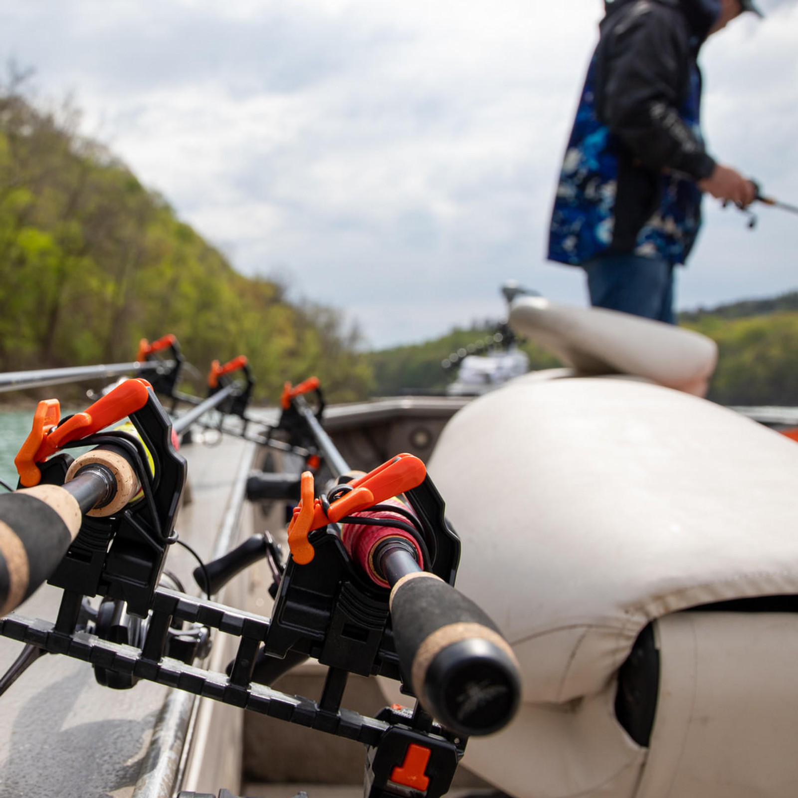 Yakattack SideStage Pro Rod Rack with TurnKey Adapters - 7
