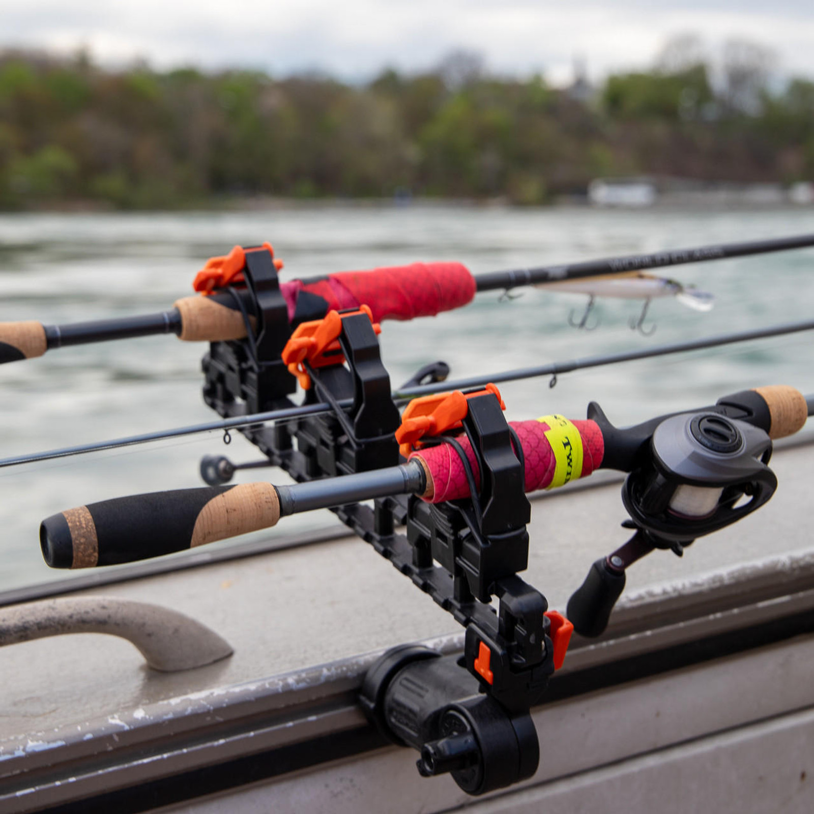 Yakattack SideStage Pro Rod Rack with TurnKey Adapters - 12