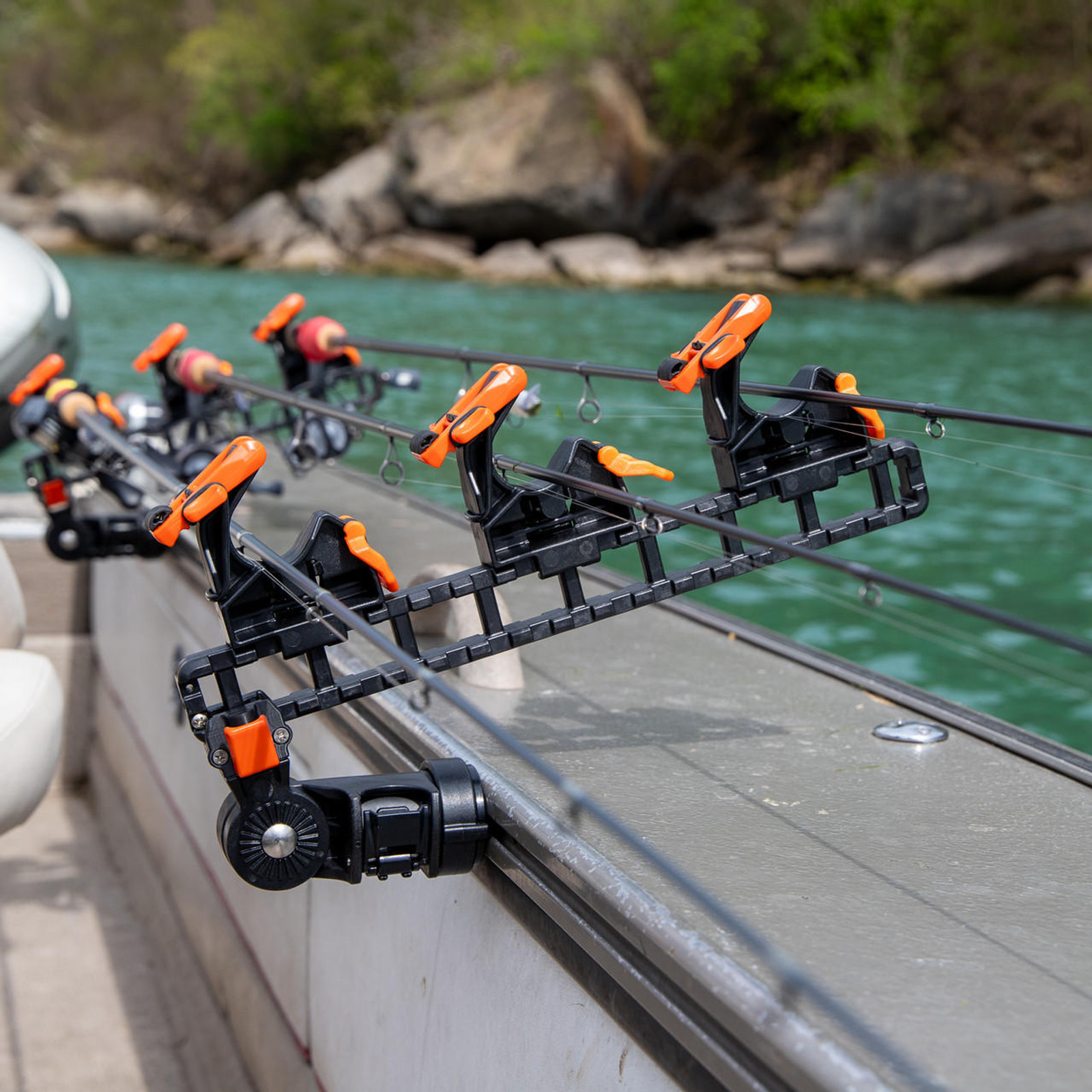 Yakattack SideStage Pro Rod Rack with TurnKey Adapters - 18