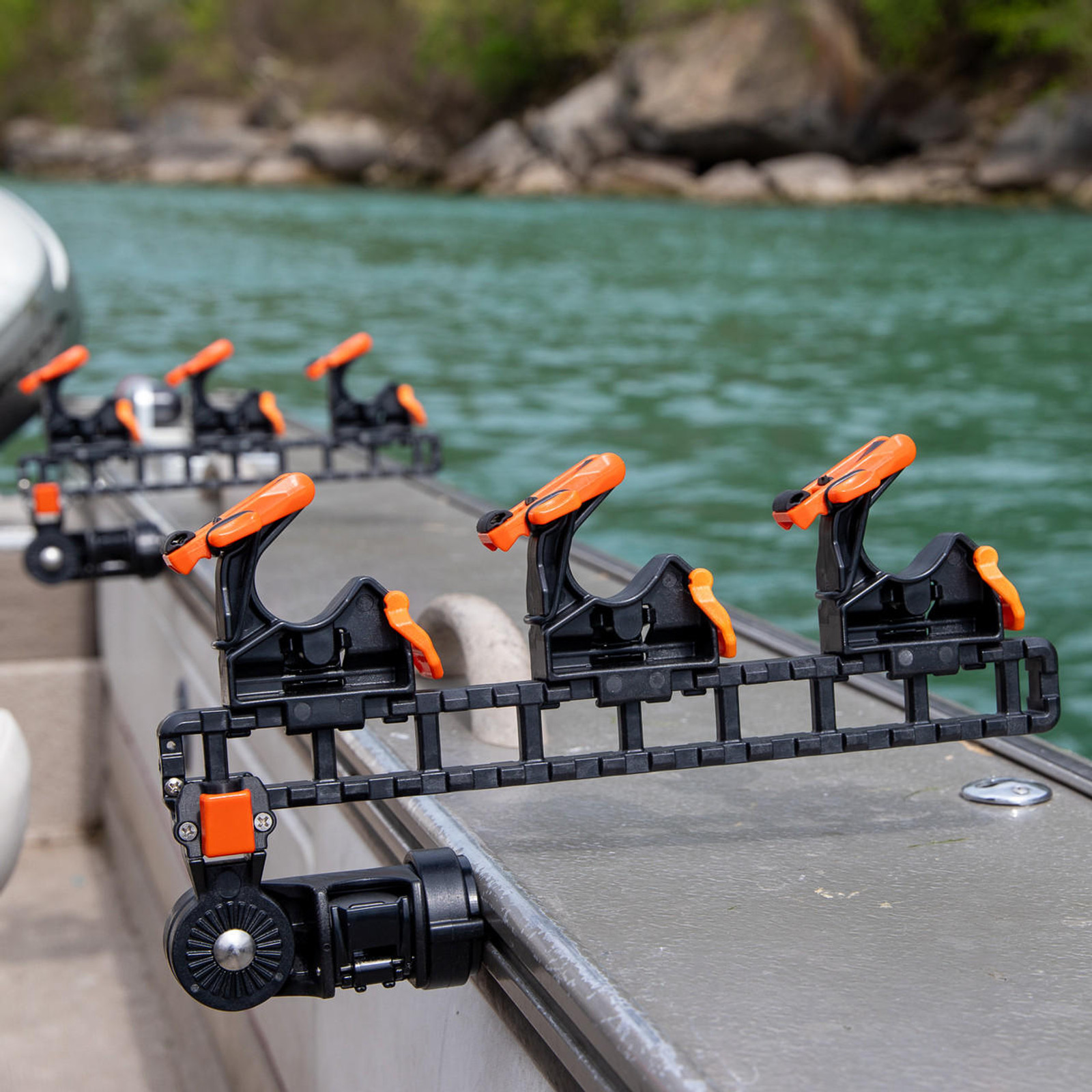 Yakattack SideStage Pro Rod Rack with TurnKey Adapters - 21