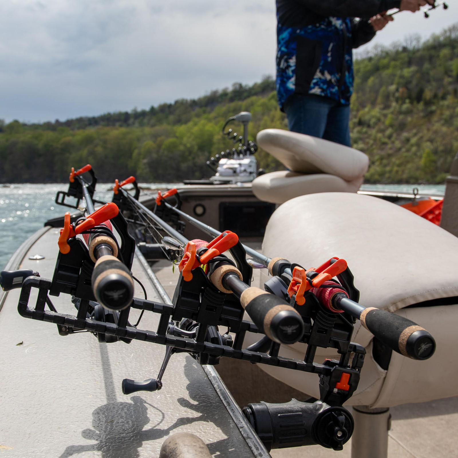 Yakattack SideStage Pro Rod Rack with TurnKey Adapters - 13