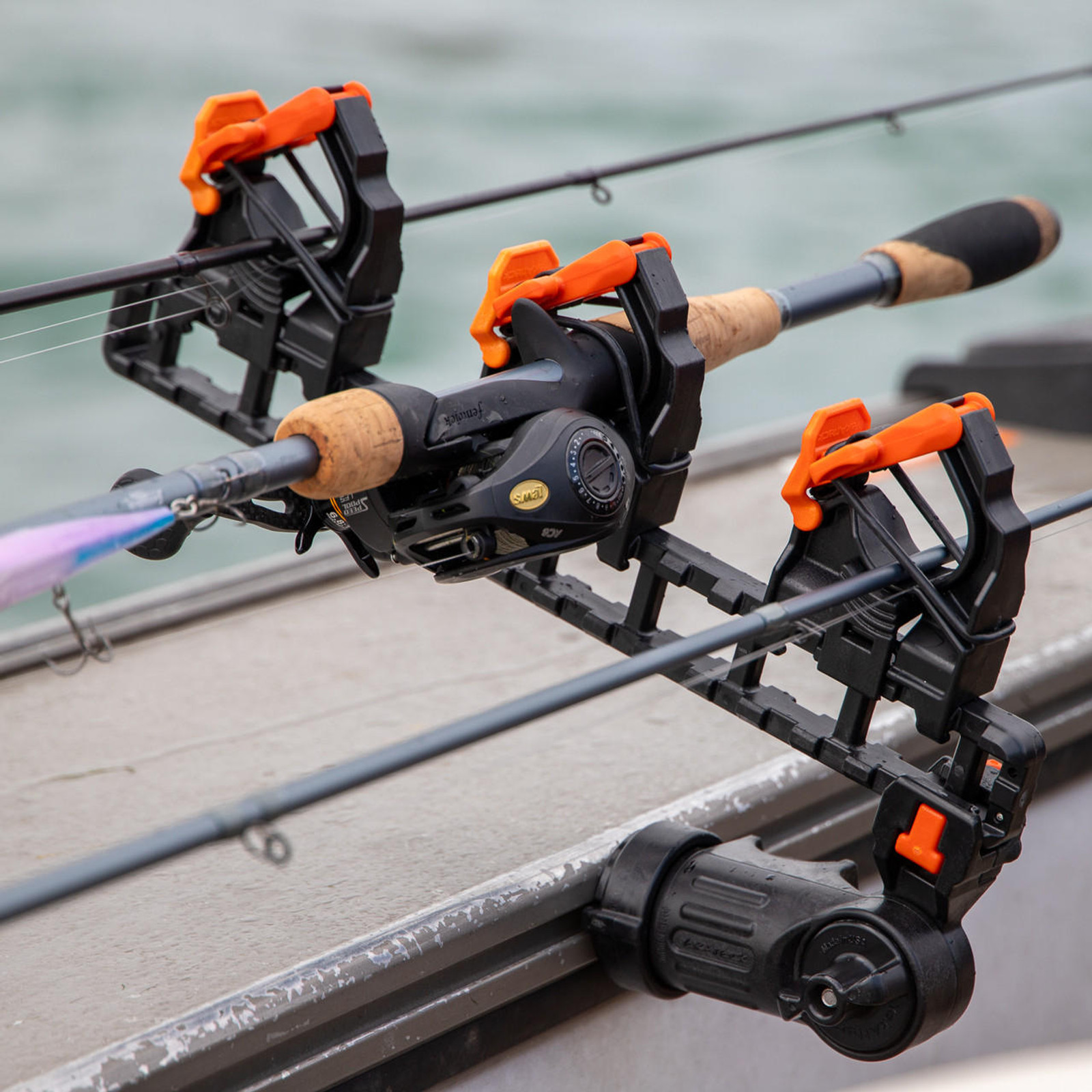 Yakattack SideStage Pro Rod Rack with TurnKey Adapters - 20