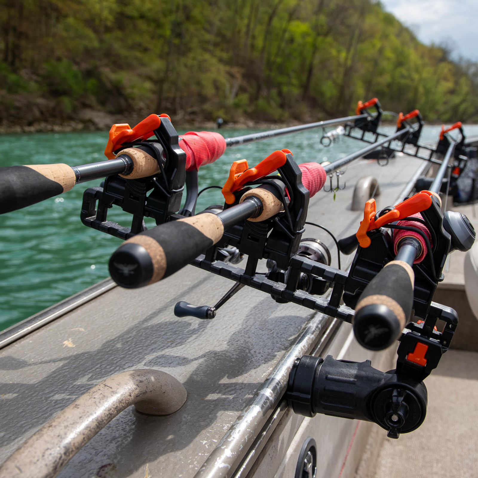 Yakattack SideStage Pro Rod Rack with TurnKey Adapters - 10