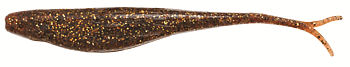 ZMAN SCENTED JERK SHADZ 5inch Rootbeer Gold - 5 pack