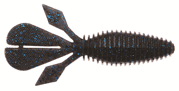 ZMAN Palmetto BUGZ 4Inch Black Blue Flake 5st