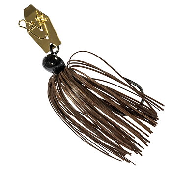 Z-Man Chatterbait Mini - 1/4 OZ / 7g - Brown/Black