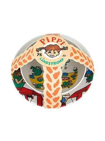 Pippi Longstocking Birthday Melamine set