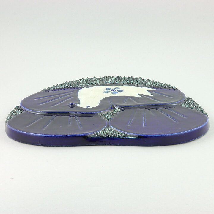 Sylvia Leuchovius (1970s) Blue Studio Bird Wall Plaque 30 cm (2)