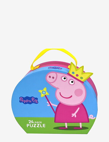 Greta Gris väska med pussel