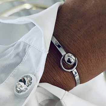 Armband Boss silver - Bud to Rose