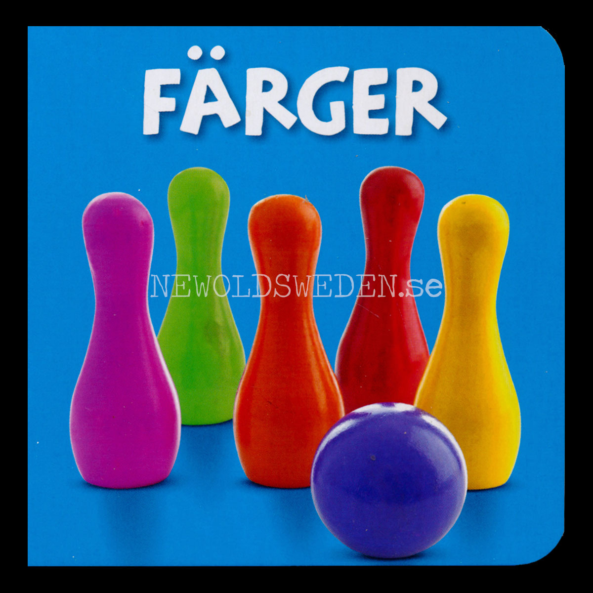 Mitt lilla bibliotek - ORD - FÄRGER - Del 1 av 6 Miniböcker - S7