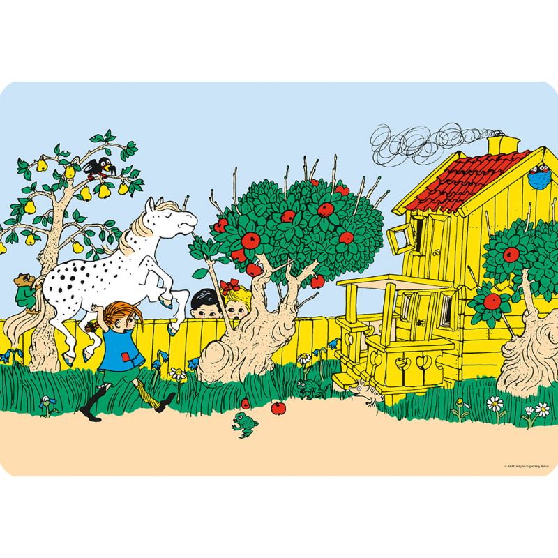 Pippi Villekulla table mat