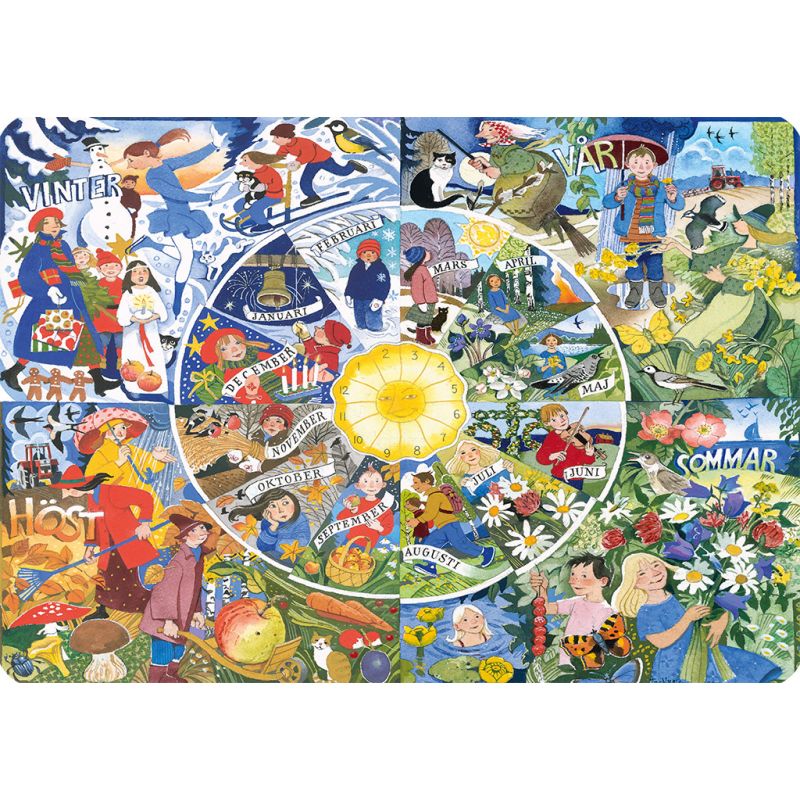 The Seasons table mat