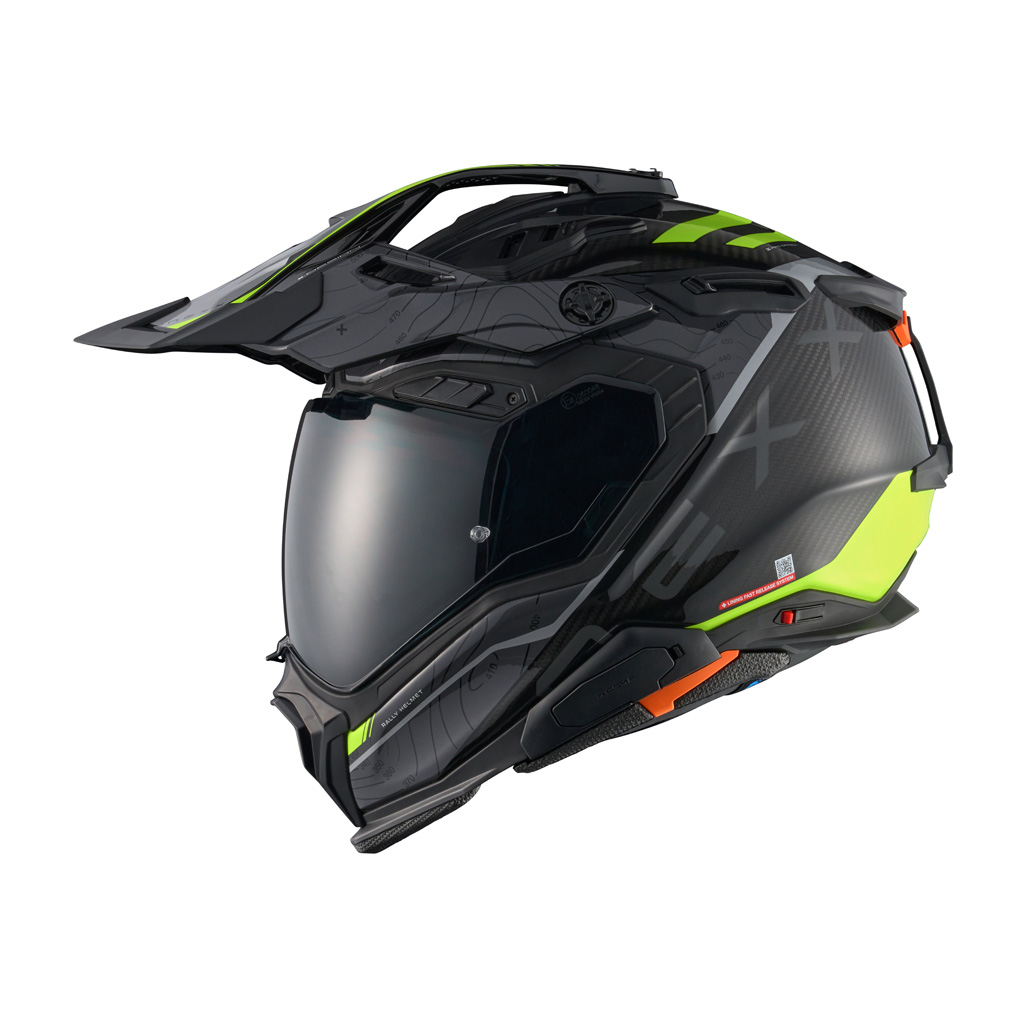 X.WED3 Furka Carbon - Nexx - Grå/neon XS - 4