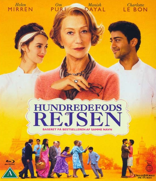 100 Steg Från Bombay Till Paris (Blu-ray)