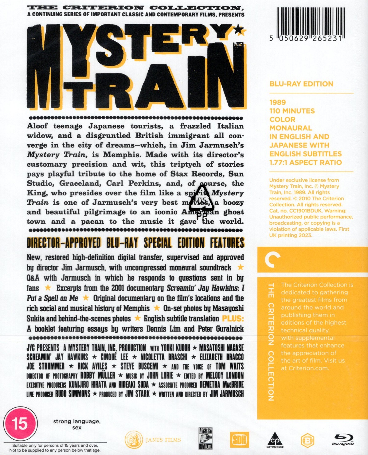 Mystery Train (Criterion Collection) (ej svensk text) (Blu-ray) - 2