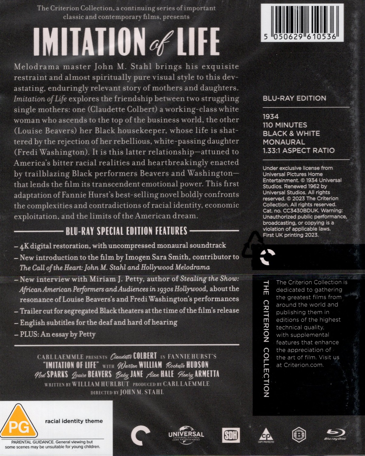 Imitation of Life (Criterion Collection) (ej svensk text) (Blu-ray) - 2