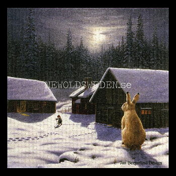 Disktrasa - Midvinternatten - 19.5 x 19.5 cm - Jan Bergerlind