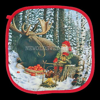 Kaffepaus - Grytlapp -  25 x 25 cm - Jan Bergerlind
