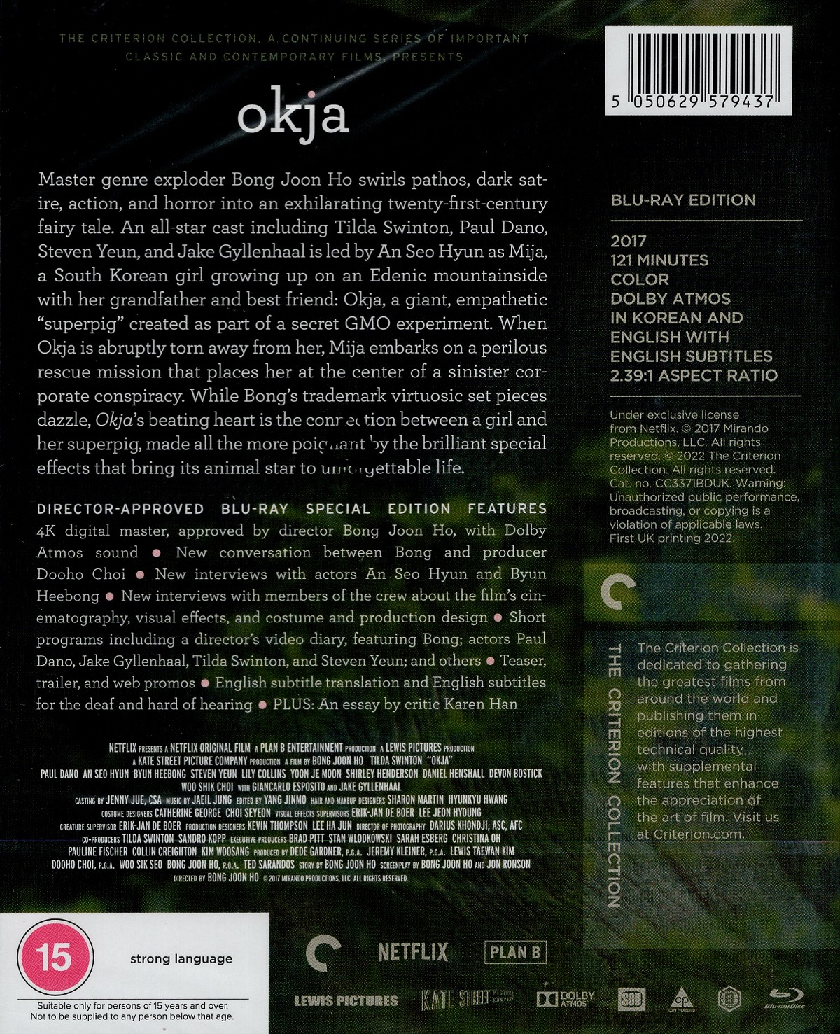 Okja (Criterion Collection) (ej svensk text) (Blu-ray) - 2
