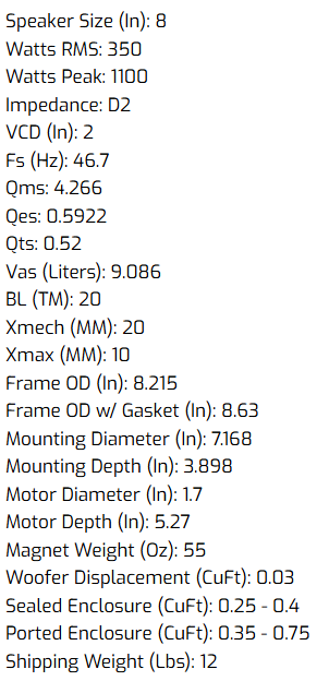 DD Audio 208e D2 / D4 - 4