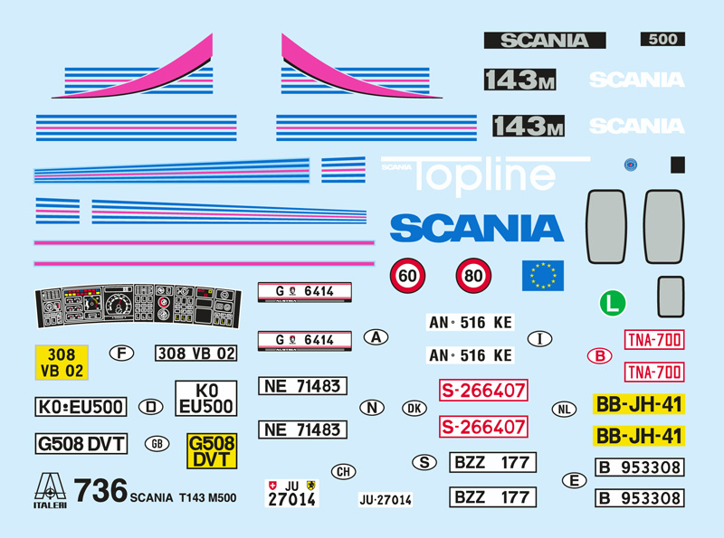 Scania T143 M500 Topline 1/24 - 3