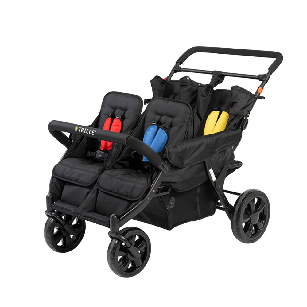Barnvagn, sittvagn för 4 barn, Trille Quadro 2024 - 3