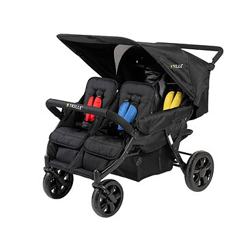 Barnvagn, sittvagn för 4 barn, Trille Quadro 2024