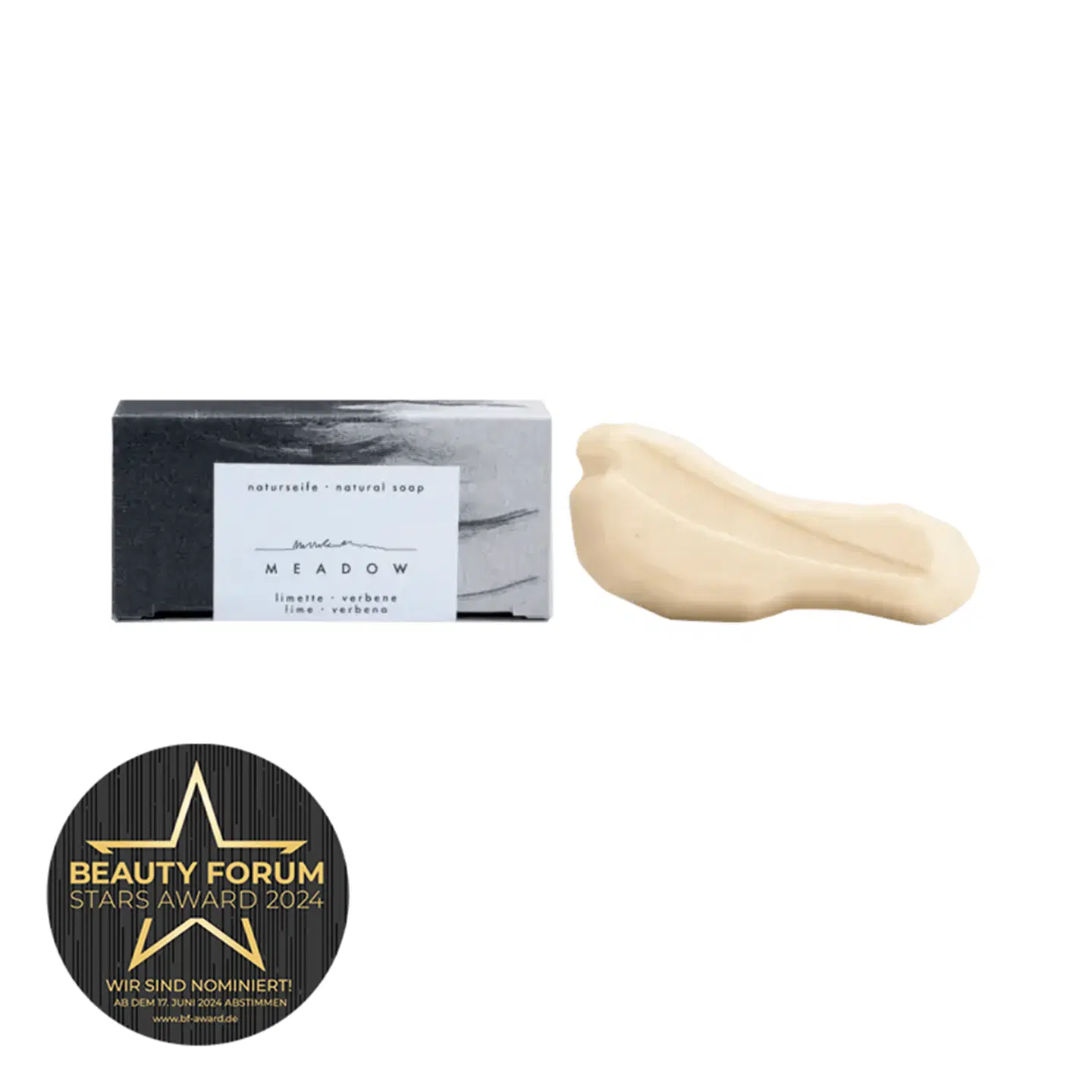RUCK® Naturtvål - Meadow, Fotform, 25g, Lime & Verbena