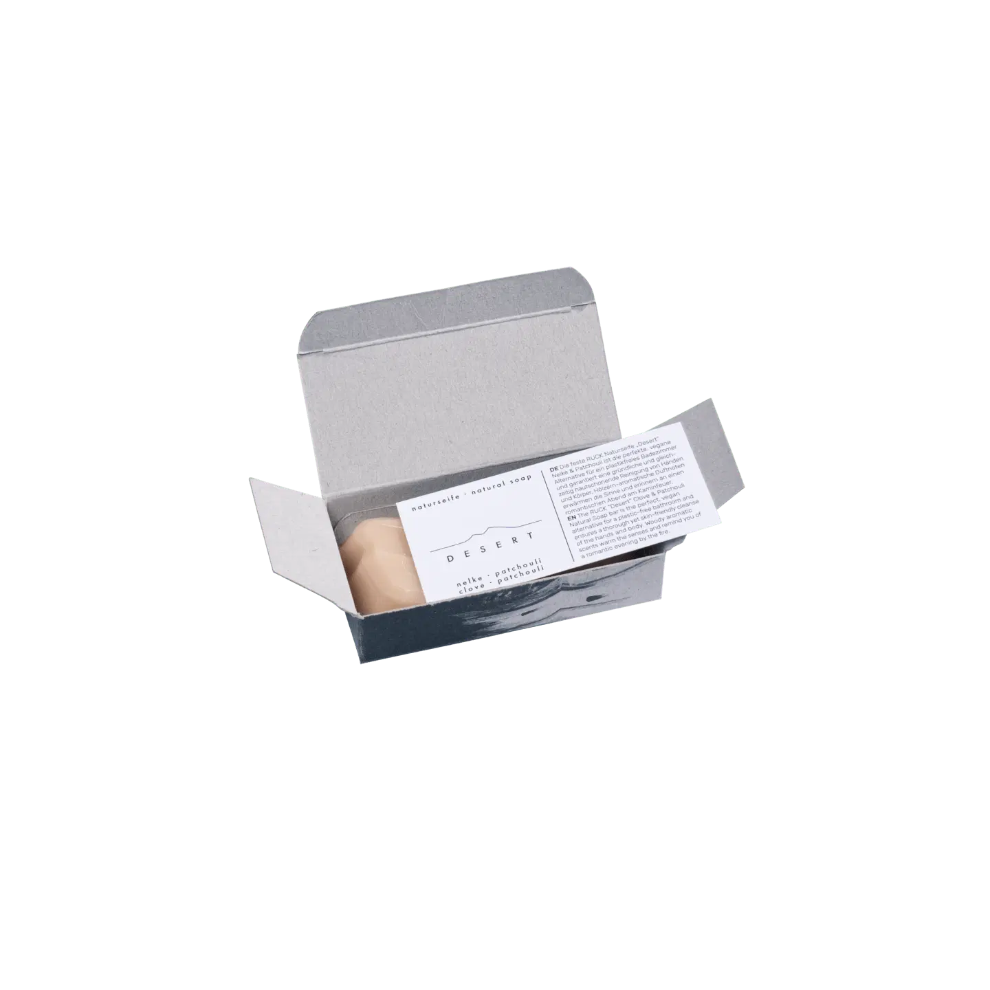 RUCK® Naturtvål - Desert, Fotform, 25g, Kryddnejlika & Patchouli - 2