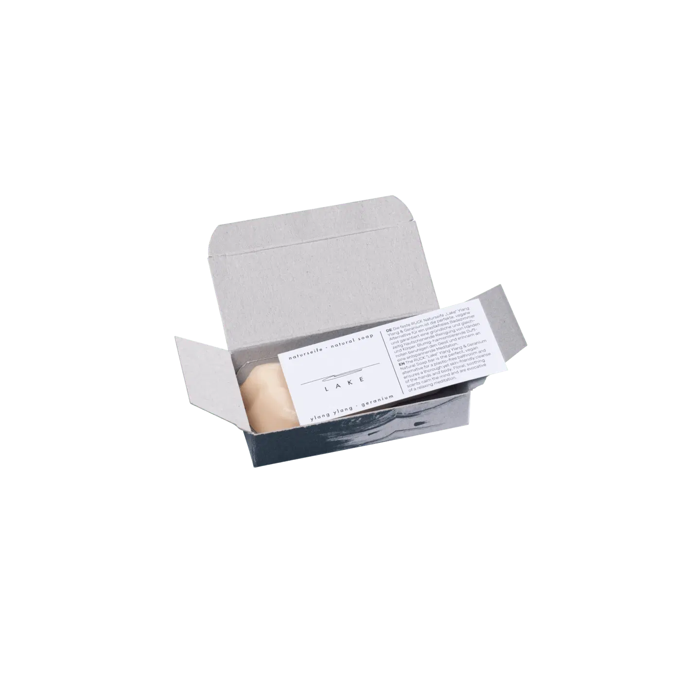 RUCK® Naturtvål - Lake, Fotform, 25g, Ylang Ylang & Pelargon - 2