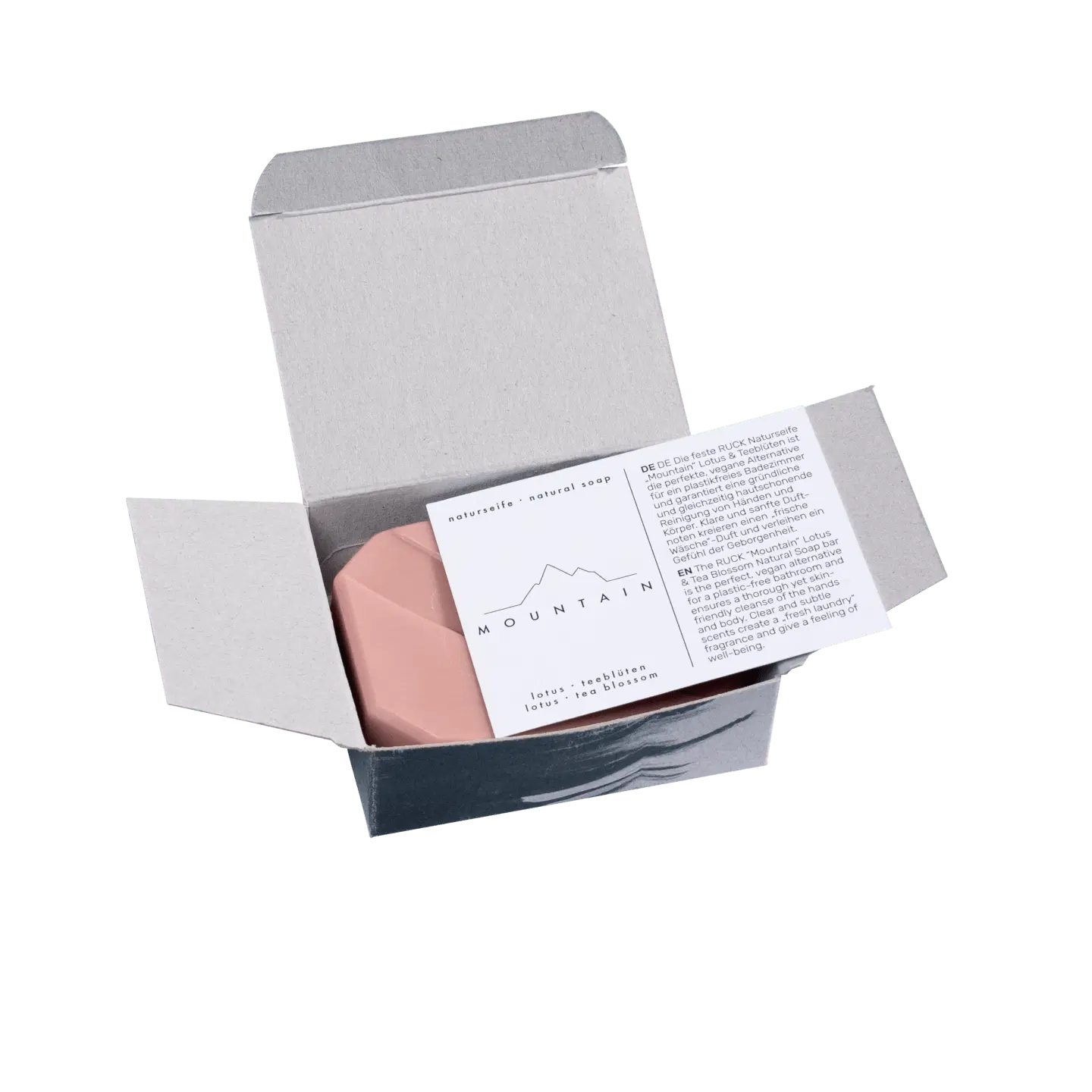 RUCK® Naturtvål - Mountain, 100g, Lotus & Teblommor - 2