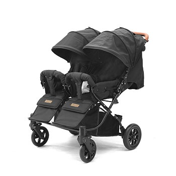 Syskonvagn Trille Beba Light  - Svart