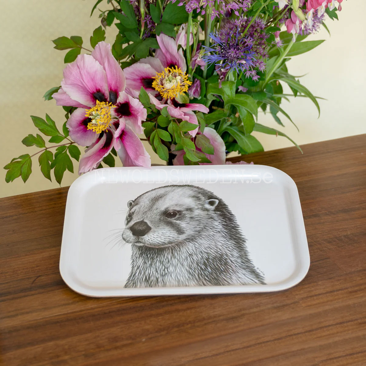 Seppo Bricka 27x20 cm Charlotte Nicolin - 2