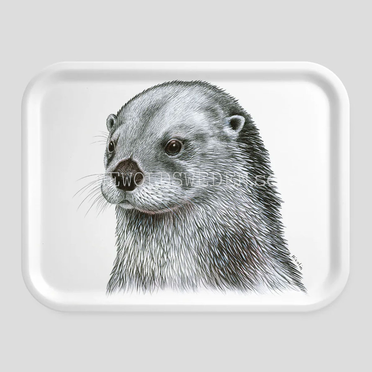 Seppo Bricka 27x20 cm Charlotte Nicolin