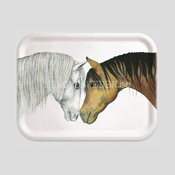 Soul Mates Bricka 27x20 cm Charlotte Nicolin