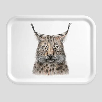 Lykke Bricka 27x20 cm Charlotte Nicolin